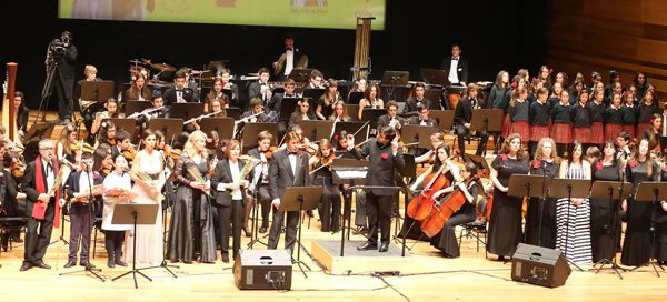Concierto de Año nuevo de la Joven Orquesta, en el Miguel Delibes.fto Henar Sastre